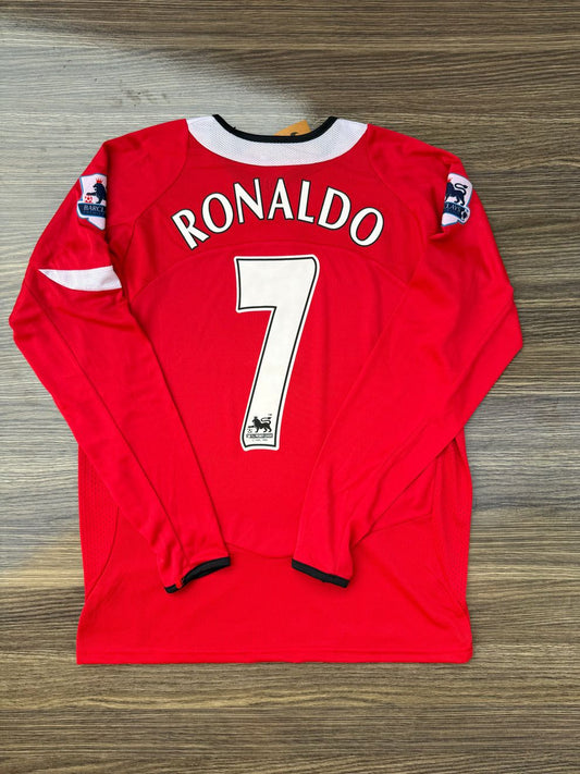 United 05/06 Home Jersey Full Sleeve Ronaldo