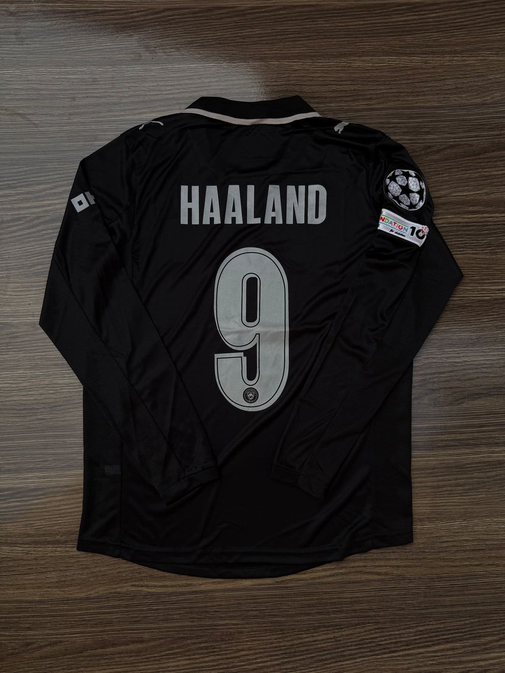 Man City Black Fulll Sleeves