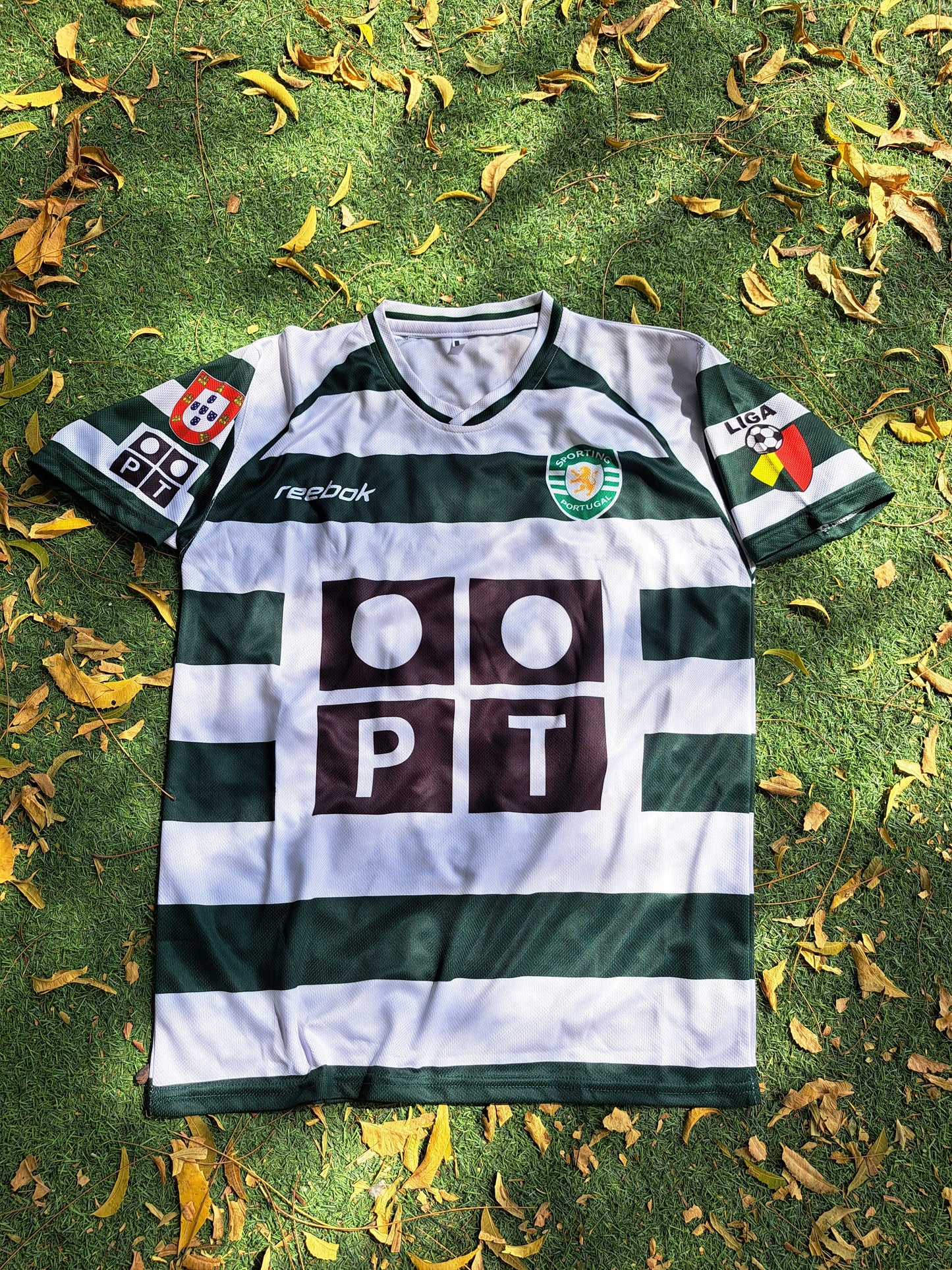 CRISTIANO RONALDO 2002 SPORTING LISBON HOME JERSEY