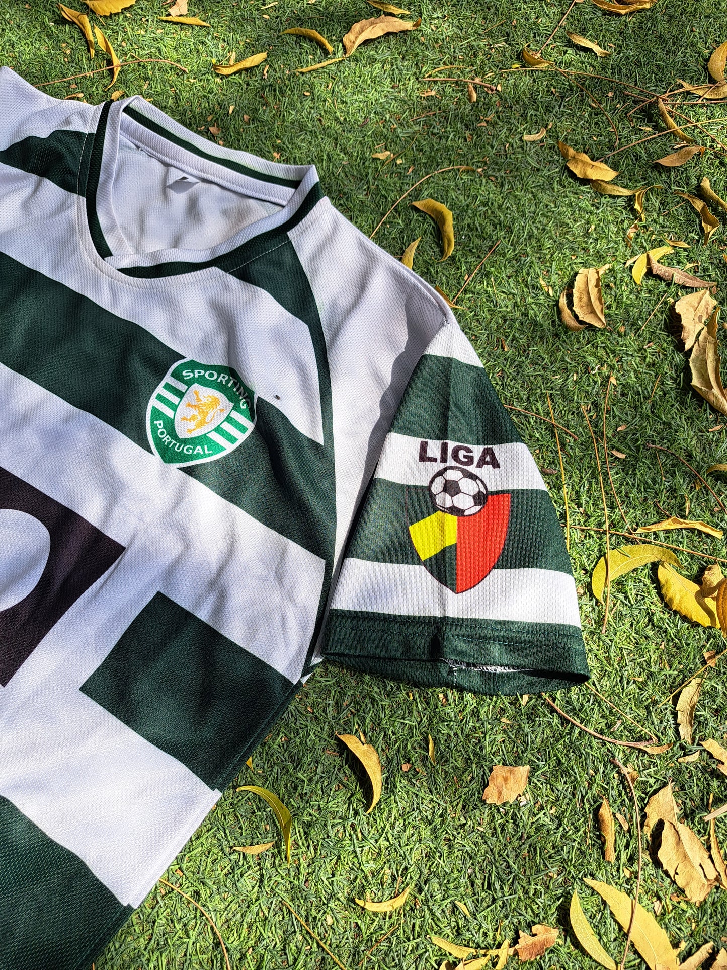 CRISTIANO RONALDO 2002 SPORTING LISBON HOME JERSEY