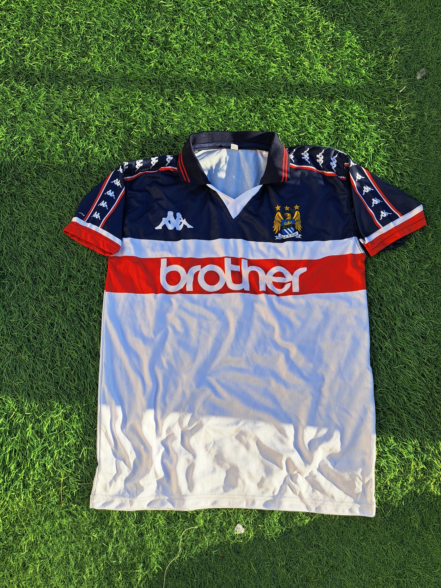 MANCHESTER CITY 1997-1998 JERSEY