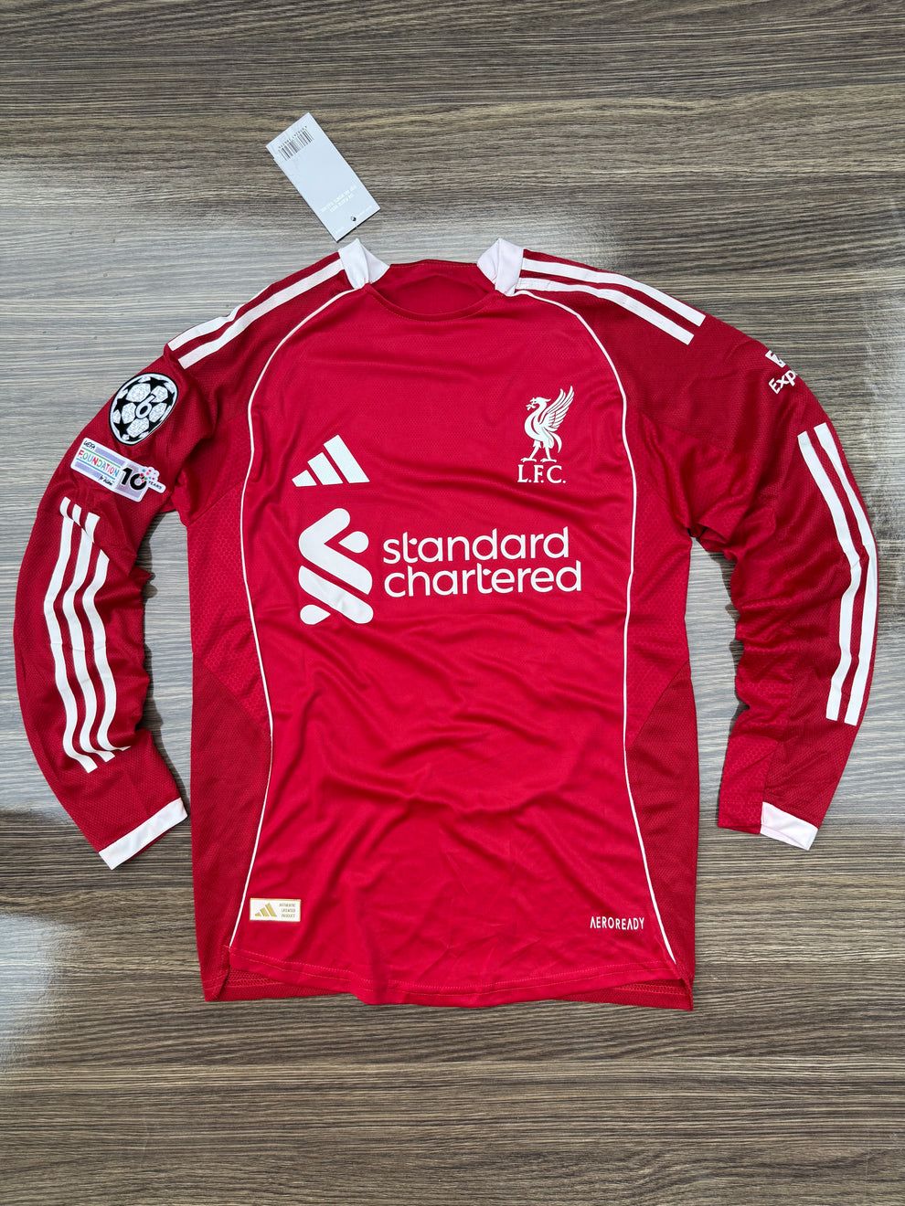 Liverpool Home 25/26 Home Full Sleeves