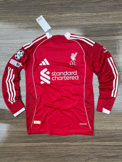 Liverpool Home 25/26 Home Full Sleeves