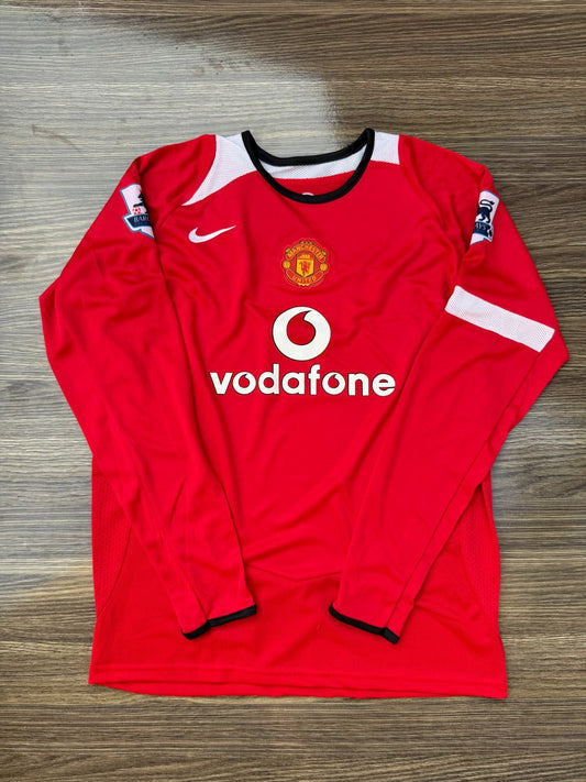 United 05/06 Home Jersey Full Sleeve Ronaldo