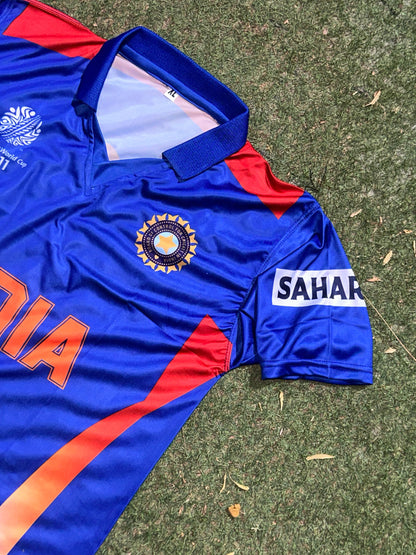 INDIA 2011 WC WINNING 2007 JERSEY