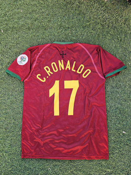 CRISTIANO RONALDO PORTUGAL 2006/07 WC JERSEY