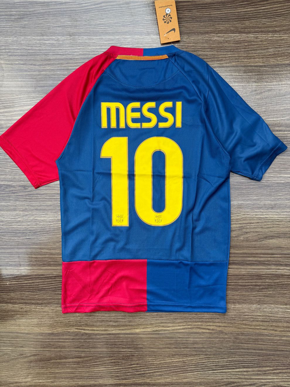 Barca 2009 Messi Half Sleeves Home