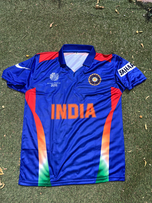 INDIA 2011 WC WINNING 2007 JERSEY