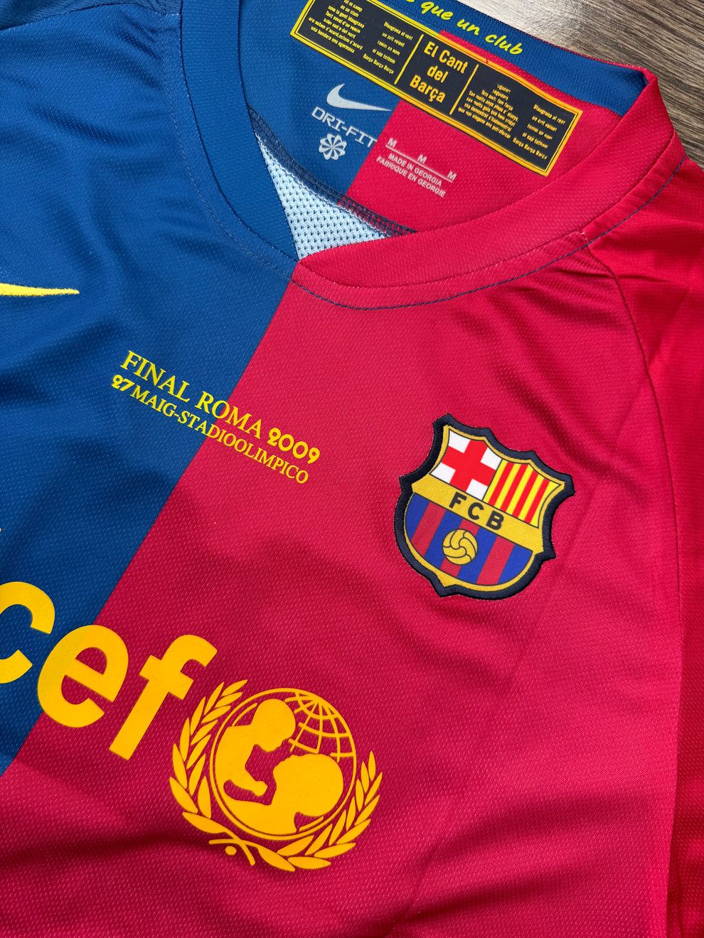 Barca 2009 Messi Half Sleeves Home