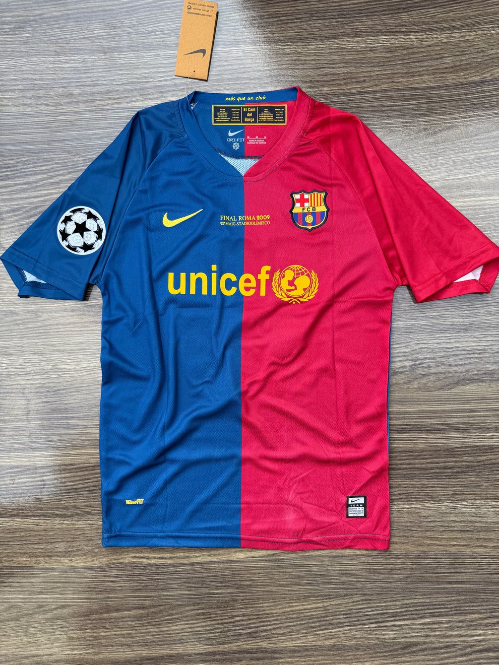 Barca 2009 Messi Half Sleeves Home